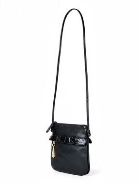 Americana by Sharif Black Crossbody Bag Purse